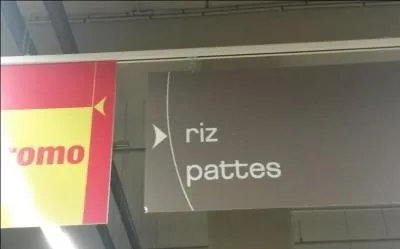 Je n'achèterai pas dans ce magasin, ça fait peur ou pas.