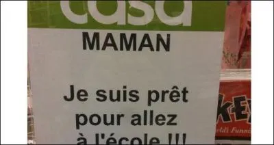 Juste un petit problème d'infinitif ou pas.