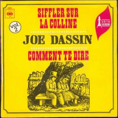 Avec quel bouquet devait attendre Joe Dassin, là-haut sur la colline ?