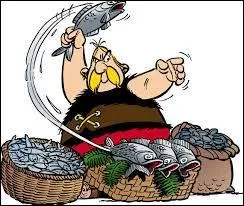 Quel est le nom de ce célèbre poissonnier gaulois de bande dessinée ?