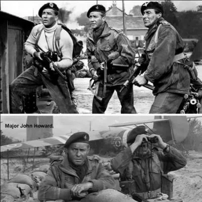 Richard Todd (Major [commandant], Howard dans le film) et Joseph Lowe (figurant) ont dû avoir des sensations bizarres pendant le tournage de ce film.
Quelle en est la raison ?