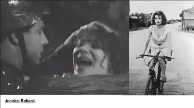 Dans deux scènes du film, on voit une jeune résistante (Jeanne Boitard) aider des soldats français libres et participer à l'attaque d'une voie ferrée. Qui aurait dû jouer le rôle de cette résistante !