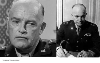 Trouver les bons acteurs pour représenter, pour jouer les personnages les plus connus du « D-Day », a posé énormément de soucis, ils devaient être ressemblants.
Le choix d'un acteur pour jouer le général Dwight D. Eisenhower en est l'exemple.
Quelle était sa véritable fonction ?