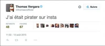 Tu as surtout piraté la conjugaison française ou pas.