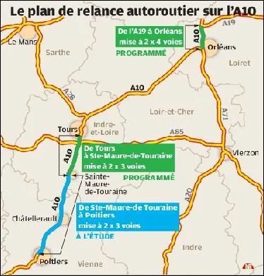 Un nouvel aménagement est à l'étude sur l'A10. De quoi s'agit-il ?