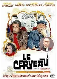 Ma fois, encore une bien belle brochette sur cette affiche parodiée ! Lequel de ces acteurs ne figure pas sur la véritable affiche du film "Le Cerveau" ?