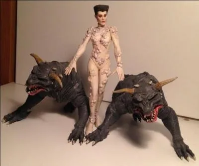 Figurines des deux serviteurs et de leur maître. Les deux serviteurs nomment Vinz Clortho et...