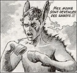 Que doit brouter l'âne-Lucius pour retrouver sa forme humaine ?