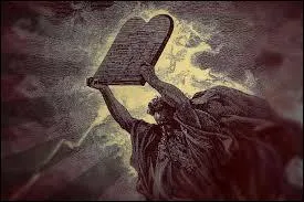 &Agrave; qui Dieu aurait-il remis les Tables de la Loi ?