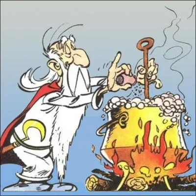 Préparateur de la potion magique.