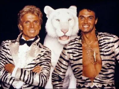 Dans leur spectacle à Las Vegas, quelle était la particularité des tours de Siegfried et Roy ?