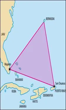 Le Triangle des Bermudes est une zone géographique imaginaire qui aurait été, selon la légende, le théâtre d'un grand nombre de disparitions de navires et d'aéronefs. Où est-il situé ?