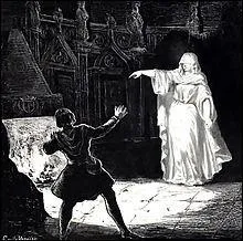 D'après la légende, si vous voyez la dame blanche, que devrait-il vous arriver ?