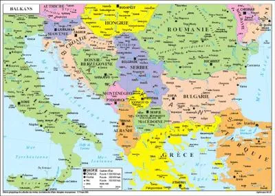 Combien de pays composent l'ex-Yougoslavie ?