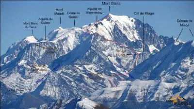 Quelle est la hauteur du mont Blanc ?