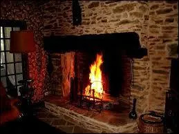 Comment appelle-t-on l'endroit où l'on fait du feu dans la cheminée ?