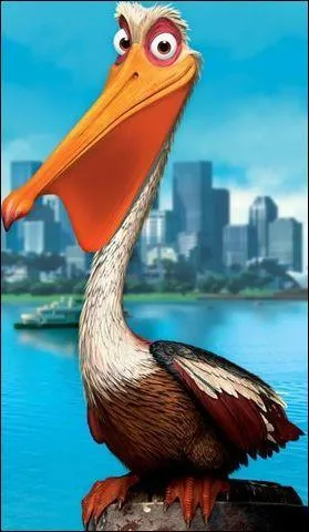 C'est Nigel, qui va sauver la vie du père de Nemo et de son amie, en les prenant dans son bec. De quel oiseau s'agit-il ?