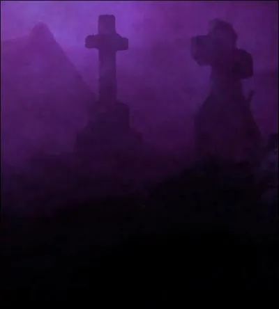 Voldemort n'a pu se procurer le deuxième élément qu'ici, ce cénotaphe énorme au milieu des étoiles