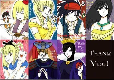 Voilà ce que cela donne quand les personnages de "Death Note" se déguisent en personnages de Disney ! Qui porte le costume d'Aladdin ?