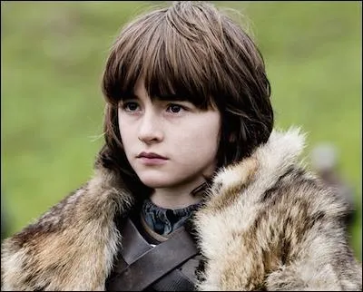 Avec qui Bran Stark arrive-t-il au nord du mur ?