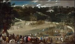 Qui a peint le tableau "La toile royale" ?