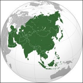 De combien de pays est composé le continent asiatique ?