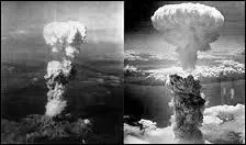 En quelle année furent lancées les deux bombes atomiques américaines sur les deux villes du Japon Hiroshima et Nagasaki ?