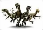 Quels sont les noms des quatre vélociraptors ?