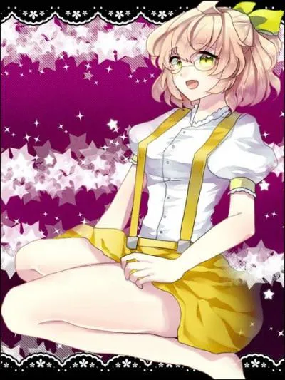 Et pour finir cette charmante jeune fille c'est...