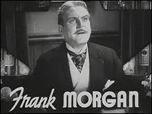 Quel rôle-titre Frank Morgan a-t-il interprété dans un célèbre film musical sorti en 1939 ?