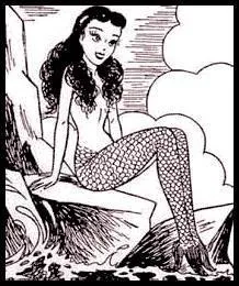 Comment s'appelle cette sirène, héroïne de bande dessinée de Jean Ache dans les années 70 ?