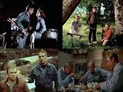 C'est un film d'action et un drame américain. Il a été réalisé par Paul Newman.
Paul Newman, Henry Fonda, Lee Remick, Michael Sarrazin font partie de la distribution. 
Une grève est déclarée parmi les bucherons. Une famille d'entre eux refuse de la suivre. L'hostilité des grévistes contre la famille se déclare. En plus, le retour du fils cadet aggrave la situation.
Quel est ce film ?