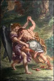 A qui doit-on le tableau "Le Combat de Jacob et de l'ange" ?