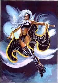 Quel est ce personnage des X-Men possédant le pouvoir de la météo (l'air) ?