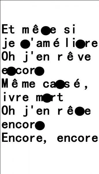 Qui interprète cette chanson ?