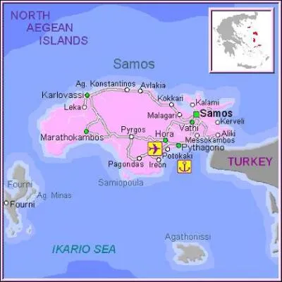 Pythagore naquit à Samos, en Grèce en 571...