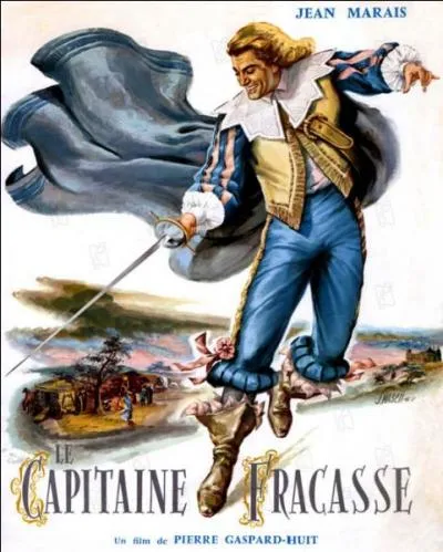 Qui est l'auteur du roman "Le Capitaine Fracasse", paru en 1863 ?