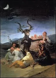 "Le Sabbat des sorcières" est un tableau peint par ...