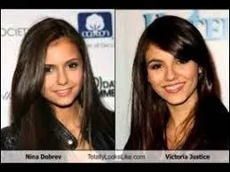 Elena est le sosie de Victoria qui joue dans la série "Victorious".