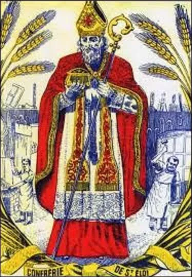 Quel est le nom de ce ministre des Finances sous Dagobert (né vers 588, mort en 659), aussi évêque de Noyon (Oise), et qui est aujourd'hui le saint patron des bijoutiers ?