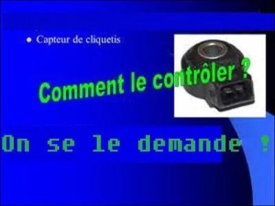 Où, une succession de petits bruits désignés par le terme de cliquetis peut-elle bien résonner ?