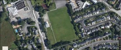 C'est le terrain de/du/d'...