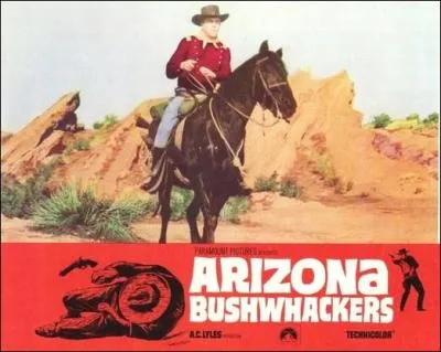 Qui jouait le rôle du shérif Grover dans le film « Les Rebelles de l'Arizona » ?