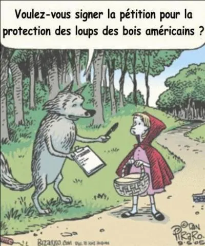Vous &ecirc;tes tr&egrave;s connu, vous &ecirc;tes donc connu comme le loup...