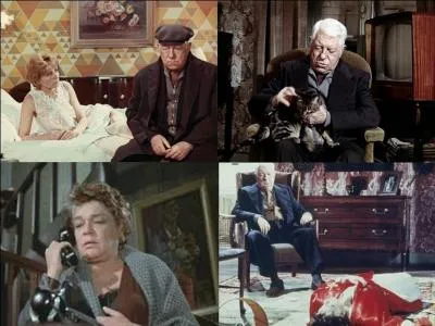 Ce film est une dramatique française. Il a été réalisé par Pierre Granier-Deferre.
Jean Gabin, Simone Signoret, Annie Cordy font partie de la distribution. 
Après 25 ans de mariage, un couple se désagrège. Lui, recueille un animal de compagnie. Elle, jalouse, ne l'accepte pas. Cela se transforme en une sorte de « guerre » ! 
Quel est ce film ?