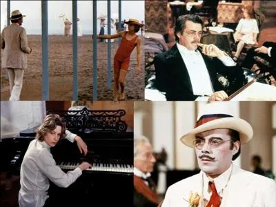 Ce film est une dramatique américaine. Il a été réalisé par Luchino Visconti.
Dirk Bogarde, Silvana Mangano, Björn Andresen font partie de la distribution. 
Un compositeur s'entiche d'un d'un jeune adolescent androgyne. Il en vient à remettre en cause les certitudes de sa vie. Pendant ce temps une épidémie de choléra se déclare.
Quel est ce film ?