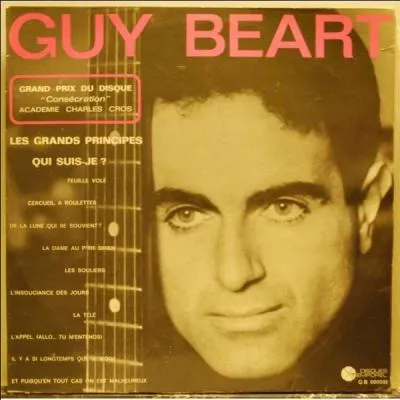 "Aujourd'hui les filles s'émancipent." Quel est le titre de cette chanson ?