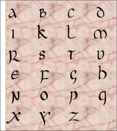 Dérivée de la précédente, l'onciale a été utilisée principalement du 3e siècle au 8e siècle. D'où viendrait son nom ?