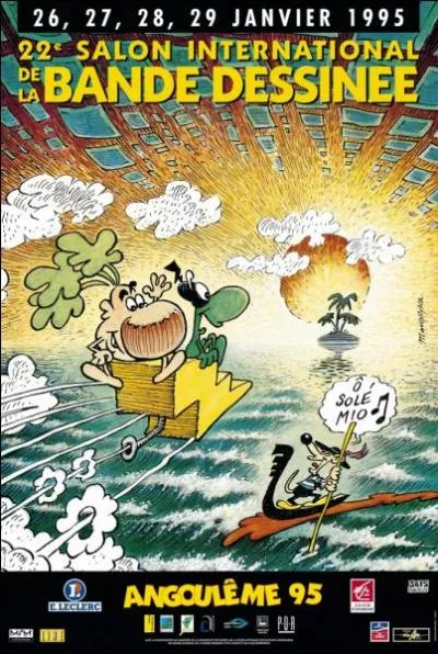 Un des Grands Prix n'a pas été récompensé pour ses talents de dessinateur, mais de scénariste, il s'agit de :