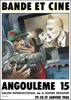 Qui dessina l'affiche de cette première édition ?